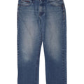 Tommy Hilfiger Herre Straight Jeans W32 L30 Blå Bomuld