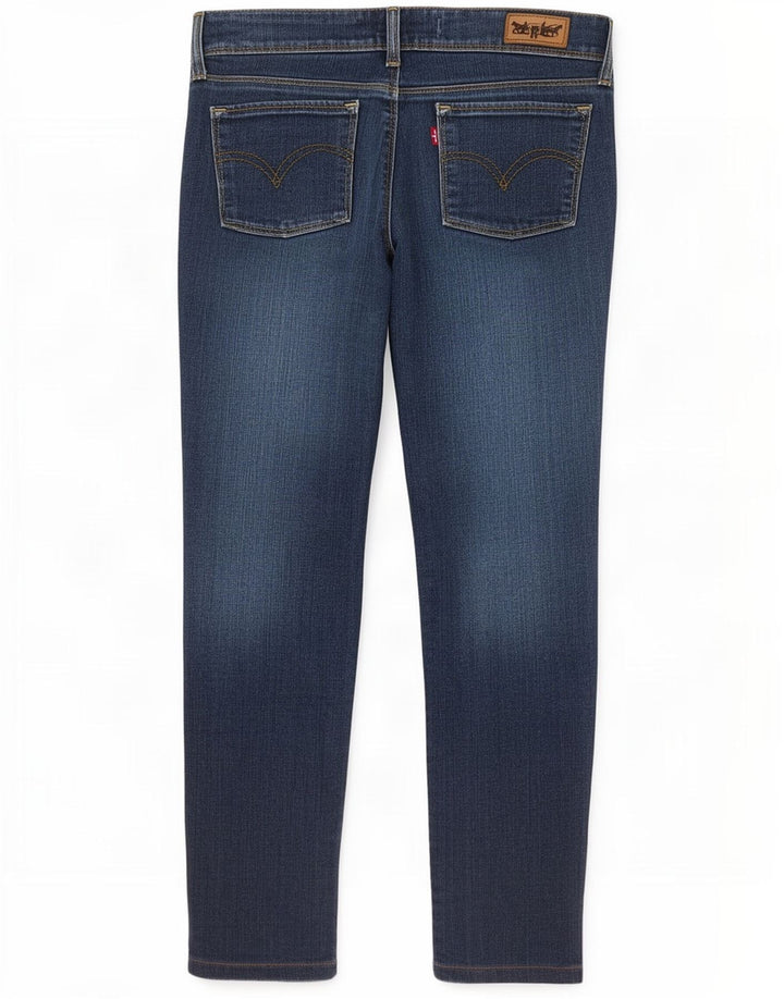 Levi's Dame 571 Slim Jeans W32 L28 Blå Bomuld