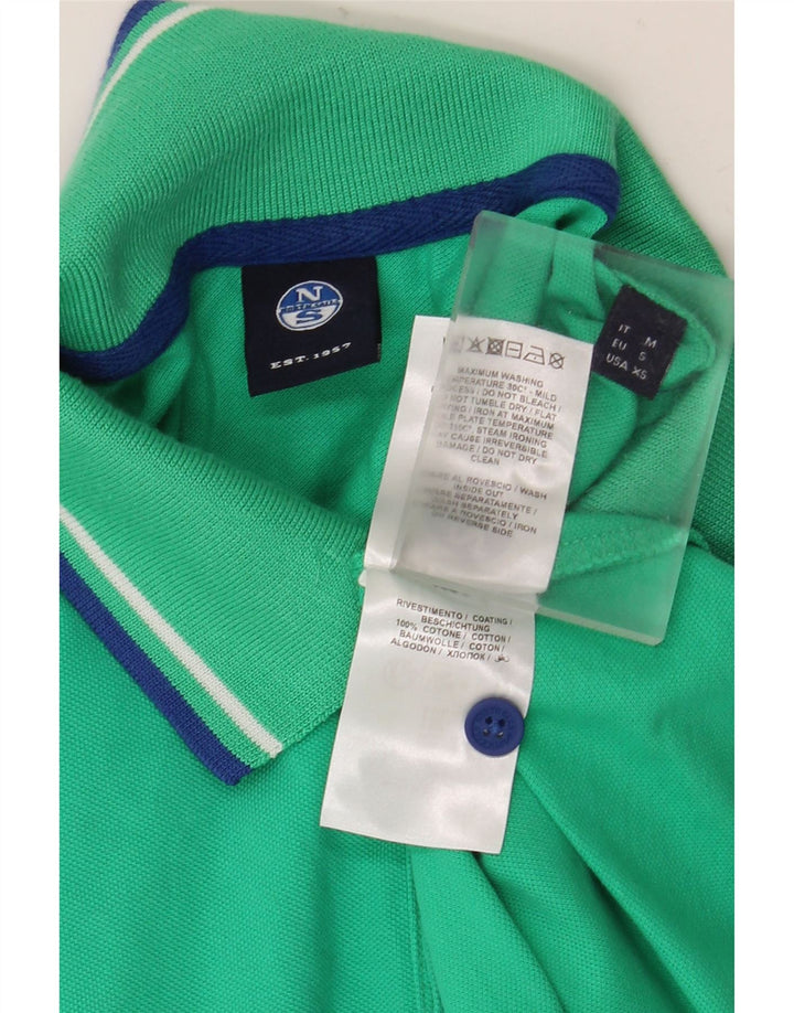 North Sails Herre Polo Shirt Medium Grøn Bomuld