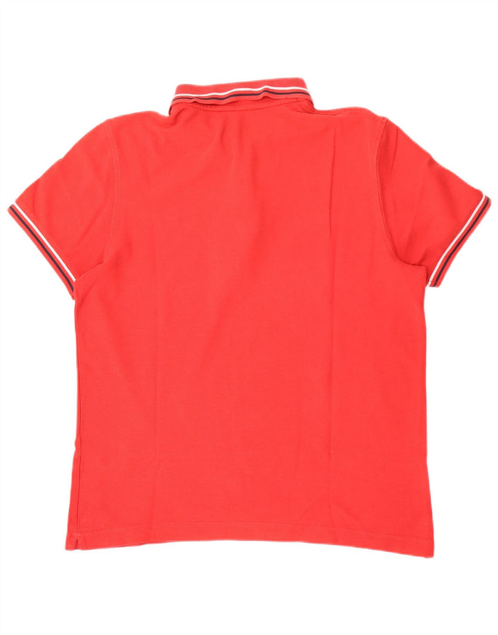 Lotto Herre Polo Shirt Stor Rød Stribet