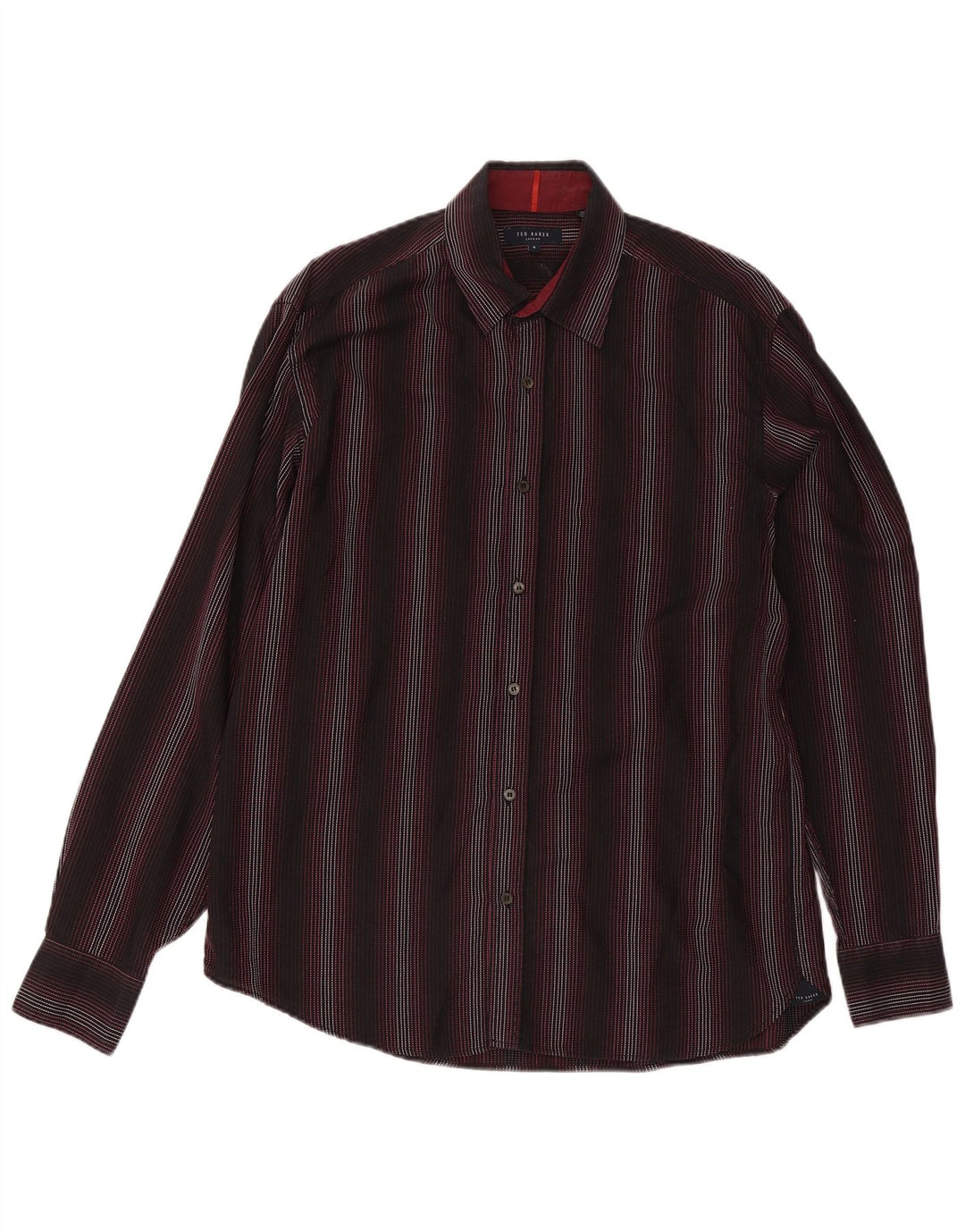 Ted Baker Herreskjorte str. 5 XL Sortstribet