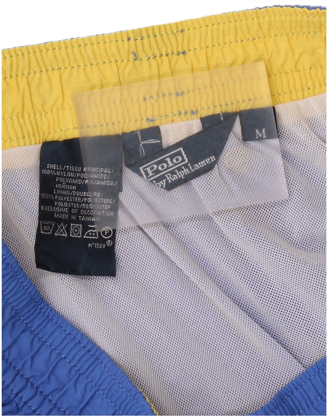 Ralph Lauren Badeshorts til mænd mellemblå nylon