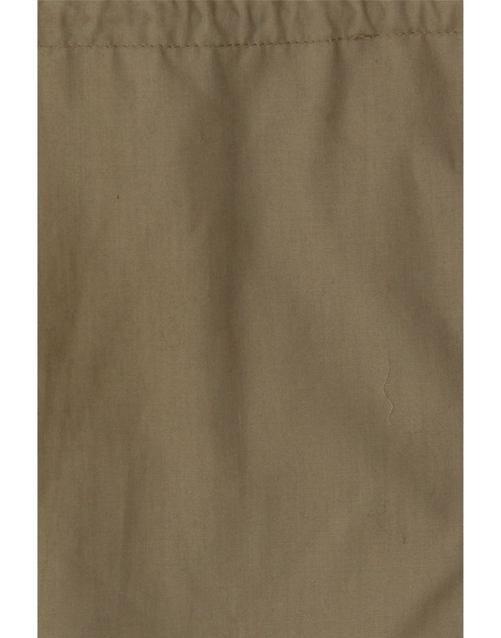 Diolen Dame Loose Fit Hætte Regnjakke EU 48 2XL Khaki Polyester