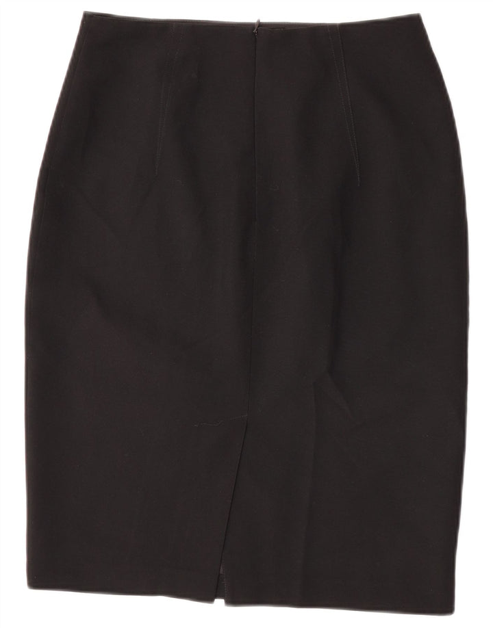 Marks & Spencer Pencil Nederdel til kvinder UK 8 Small W27 Black Polyester