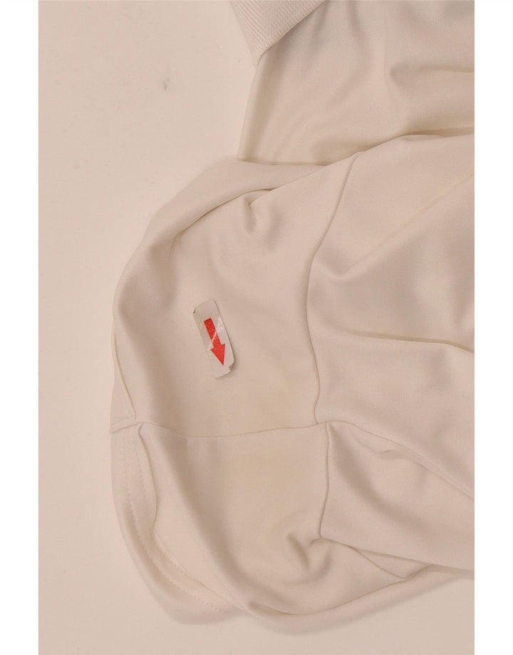 Under Armour Herre Heat Gear Polo Shirt Large White Polyester