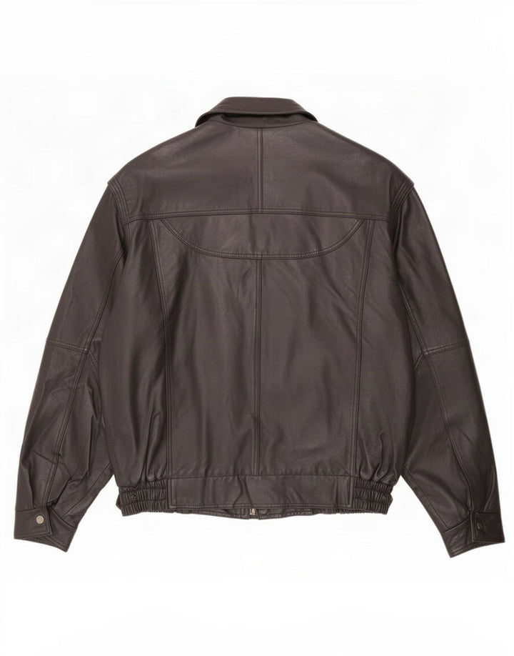 Lakeland Herre Læderjakke UK 40 Large Sort
