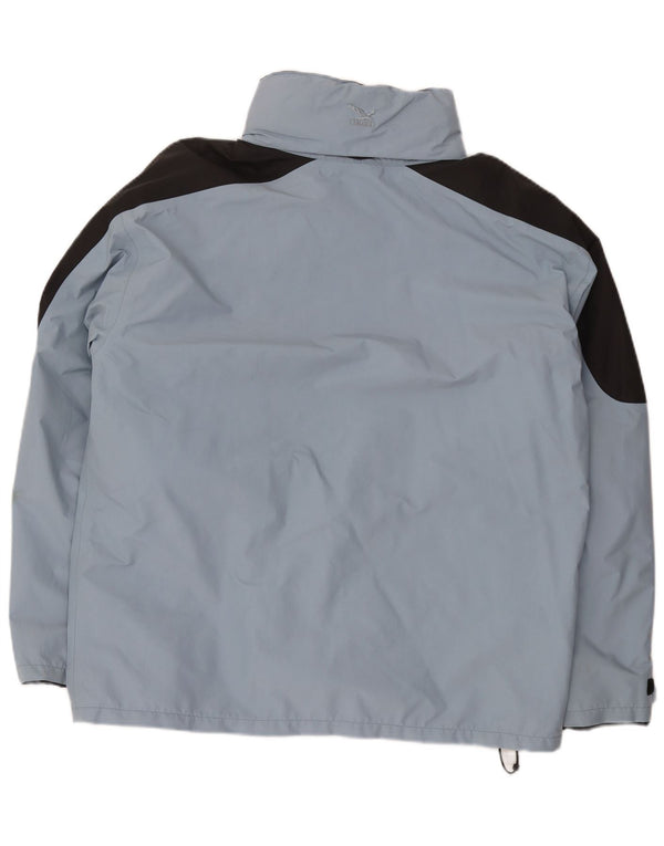 SALEWA Skijakke til mænd UK 42 XL Blå Colourblock Polyester