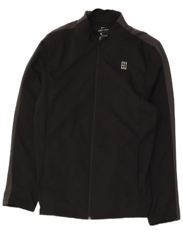Nike Herre Dri Fit træningsdragt Topjakke Medium Sort Colourblock Polyester