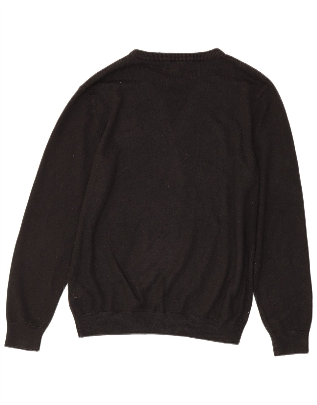 GUESS Herre Crew Neck trøje Sweater Stor Sort Akryl