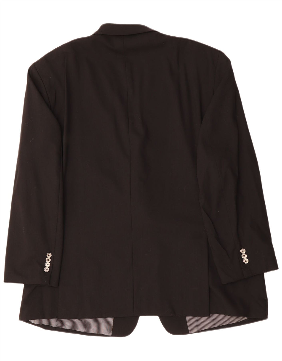 CALVIN KLEIN Herre 2-knaps blazerjakke IT 54 2XL Sort Uld