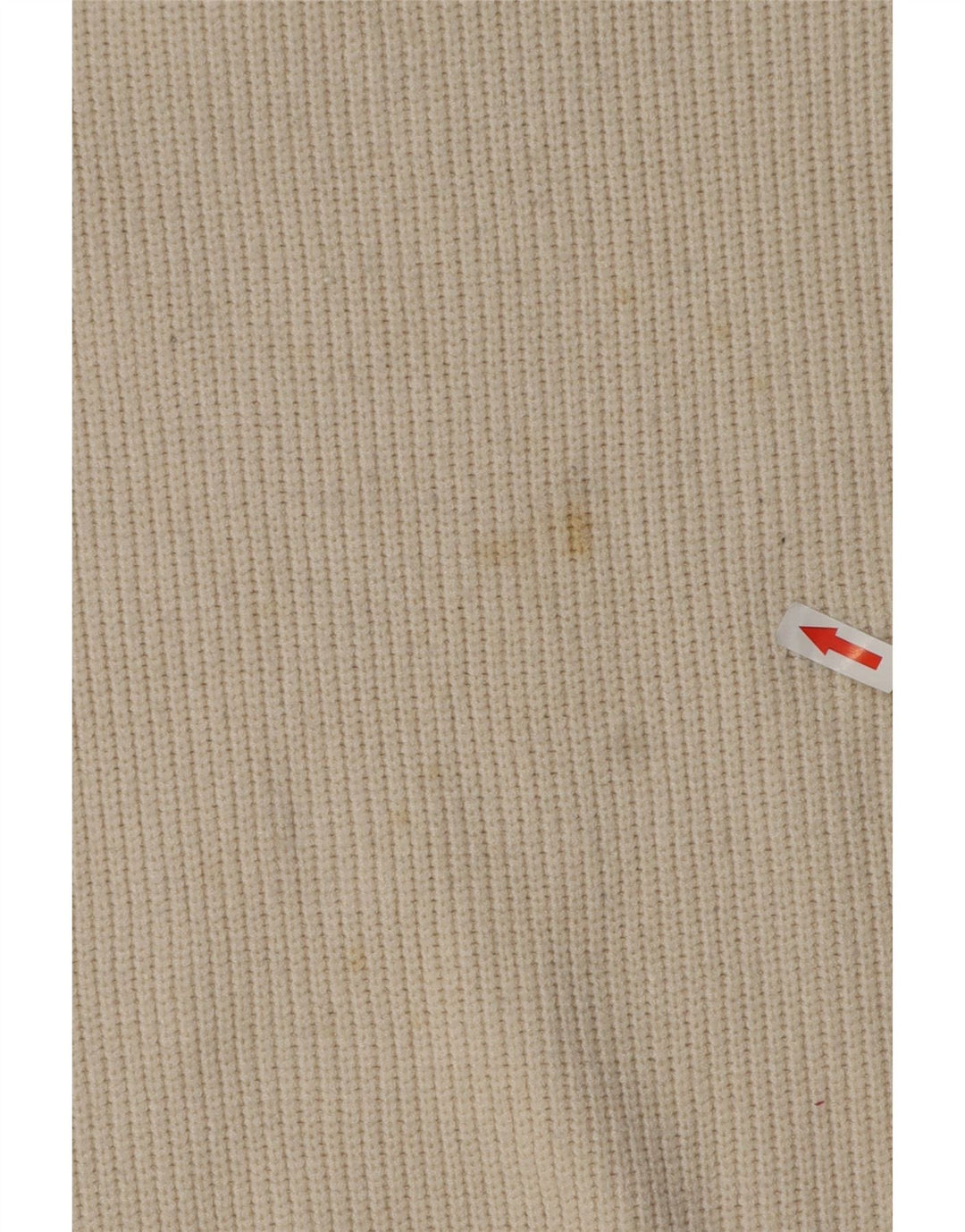 Zara Dame Jumper Dress UK 14 Medium Beige Viscose