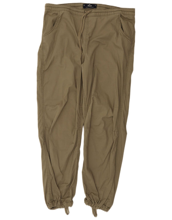 Hollister Joggers til mænd Chinobukser XL W38 L29 Khaki Bomuld