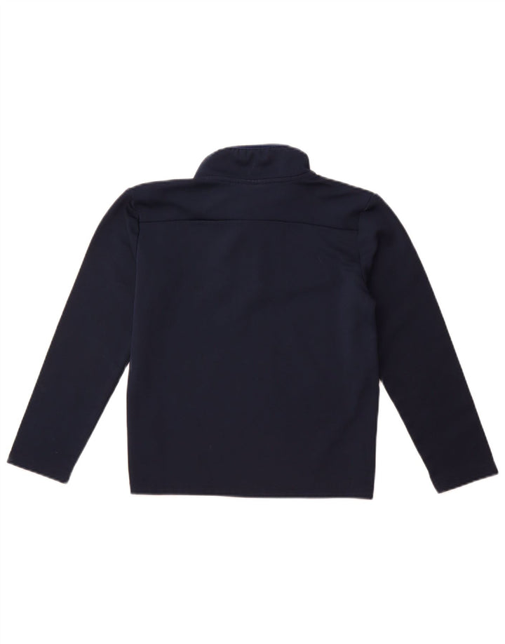 Canterbury Boys Zip Neck Pullover Træningsdragt Top 9-10 år Navy Blue