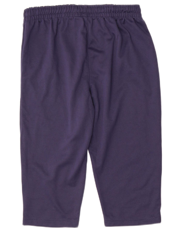 Kappa Womens Bermuda Sports Shorts UK 14 Medium Navy Blue Polyester