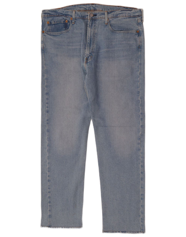 Levi's Herre 502 tilspidsede jeans W38 L31 blå bomuld