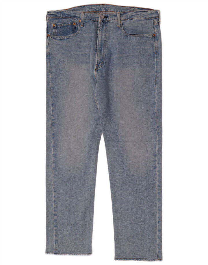 Levi's Herre 502 tilspidsede jeans W38 L31 blå bomuld