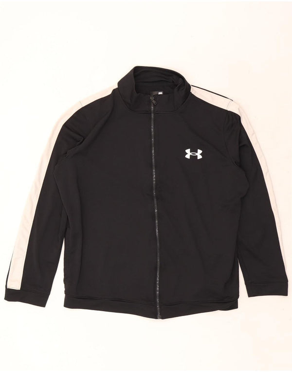 Under Armour Herre træningsdragt Topjakke 2XL Sort Colourblock Polyester