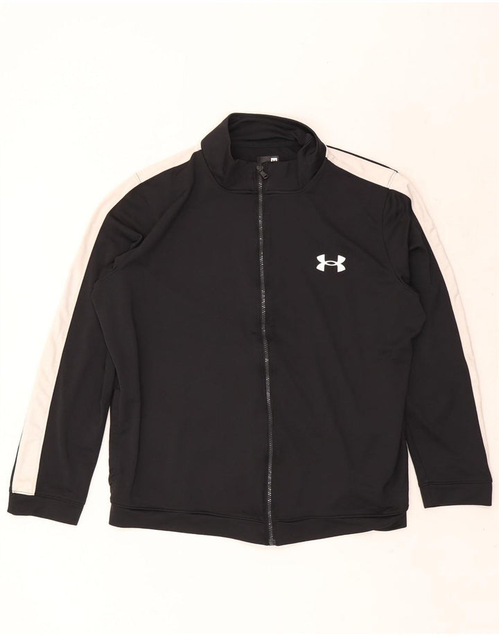 Under Armour Herre træningsdragt Topjakke 2XL Sort Colourblock Polyester