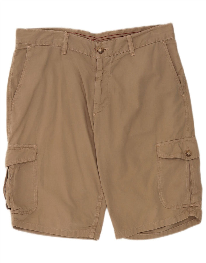 CARRERA Mens Cargo Shorts W34 Large Beige Classic