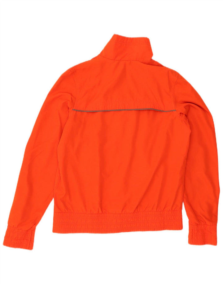 NIKE træningsdragt topjakke til kvinder UK 12/14 Medium Orange Polyester