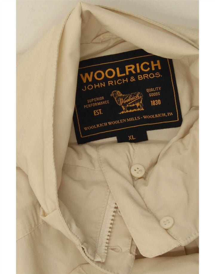 Woolrich Dame Overfrakke UK 18 XL Beige
