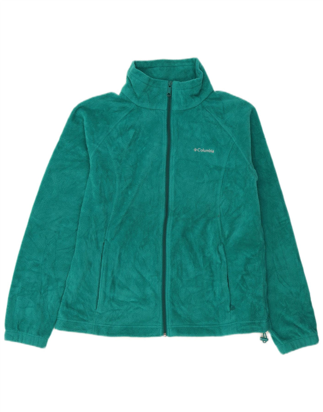 Columbia Dame Fleecejakke UK 18 XL Grøn Polyester