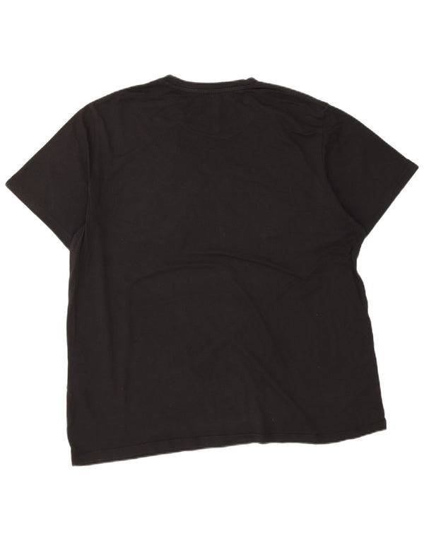 Levi's Herre grafisk T-shirt top 2XL sort bomuldslogo