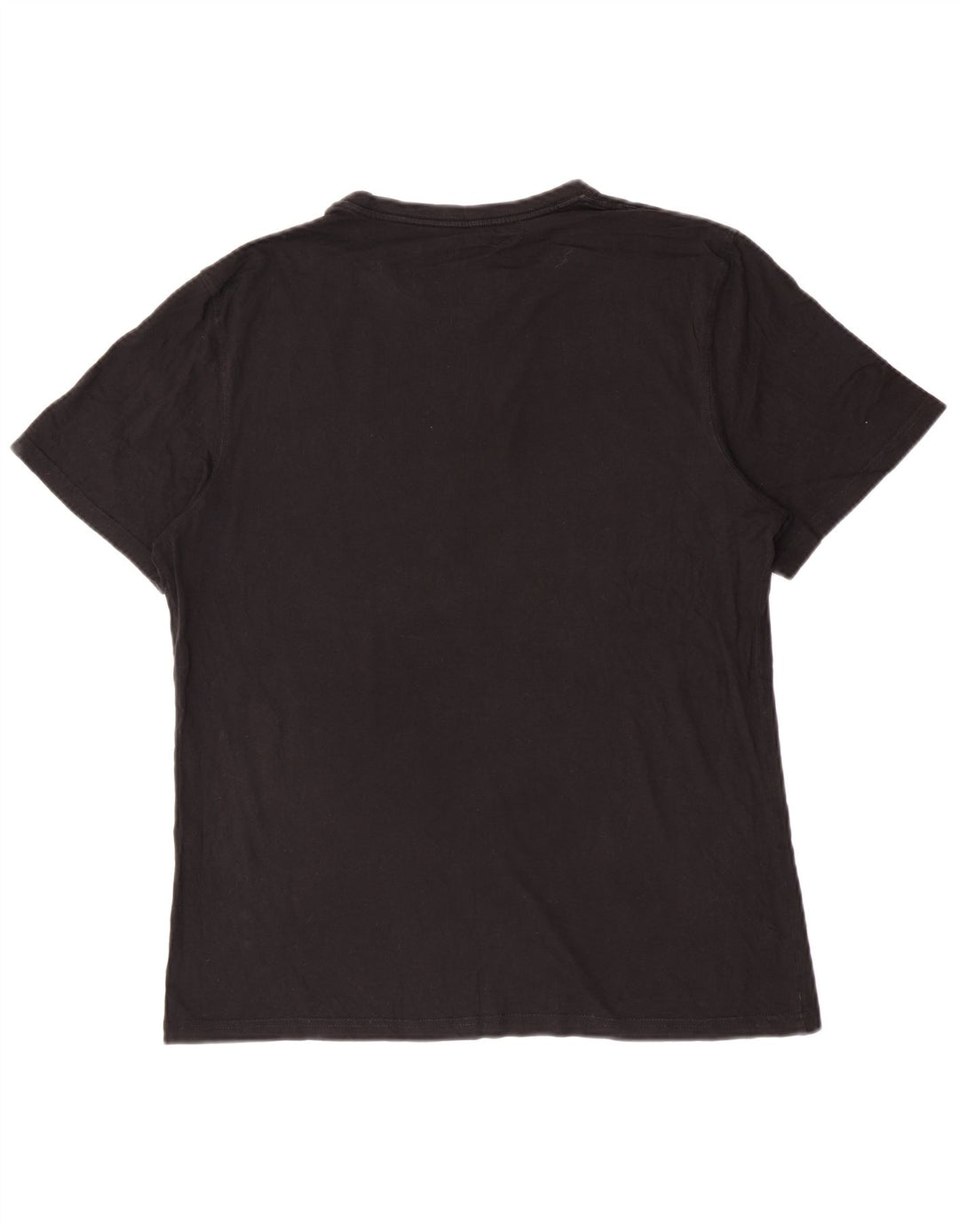 Champion Herre grafisk T-shirt Top Stor sort bomuld