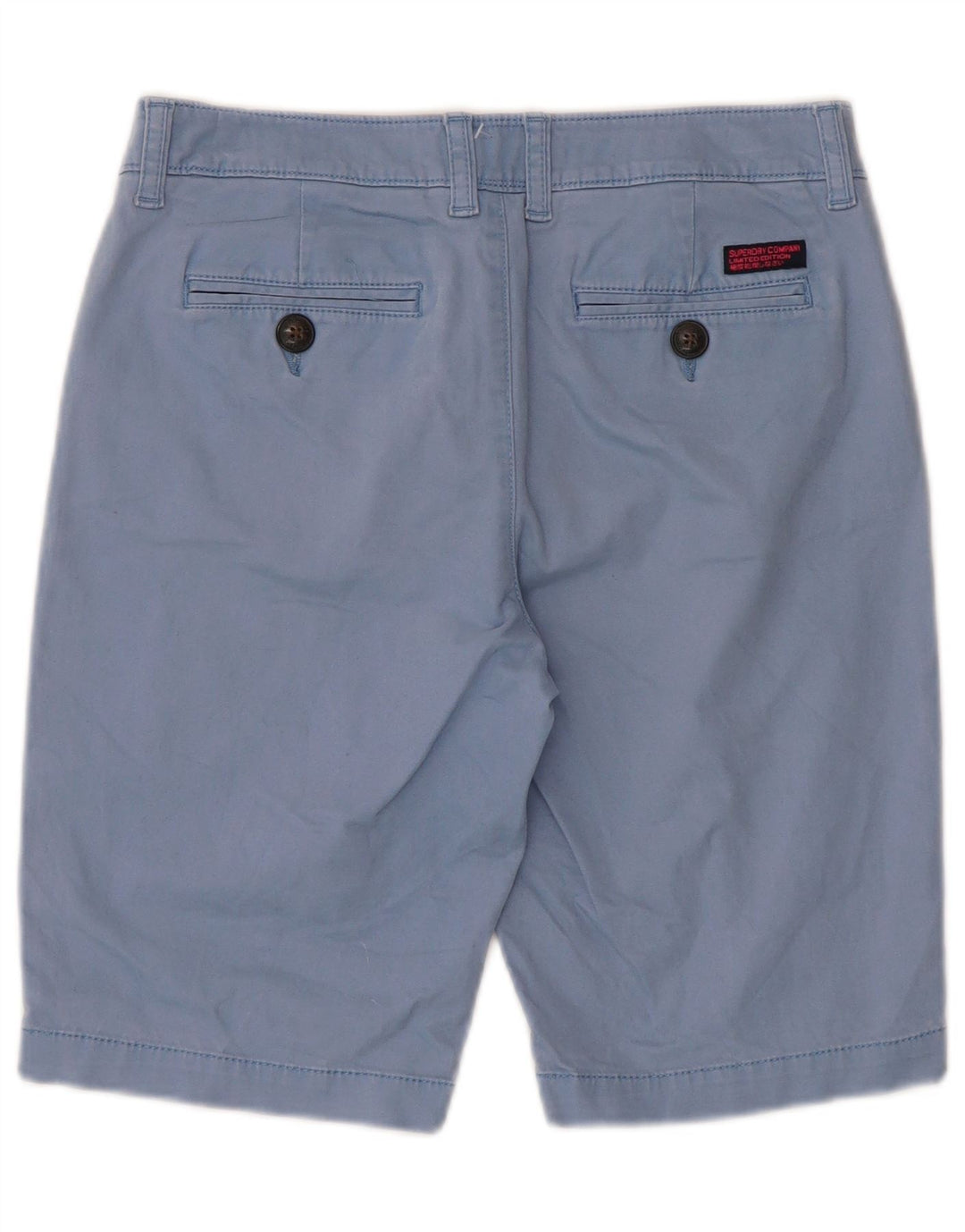 Superdry Chino Shorts til mænd XS W30 Blå Bomuld