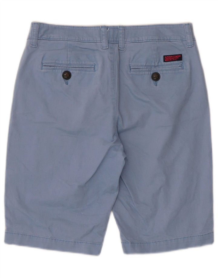 Superdry Chino Shorts til mænd XS W30 Blå Bomuld