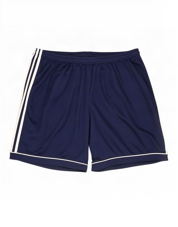 Adidas Herre Climalite Sportshorts 2XL Navy Blue Polyester
