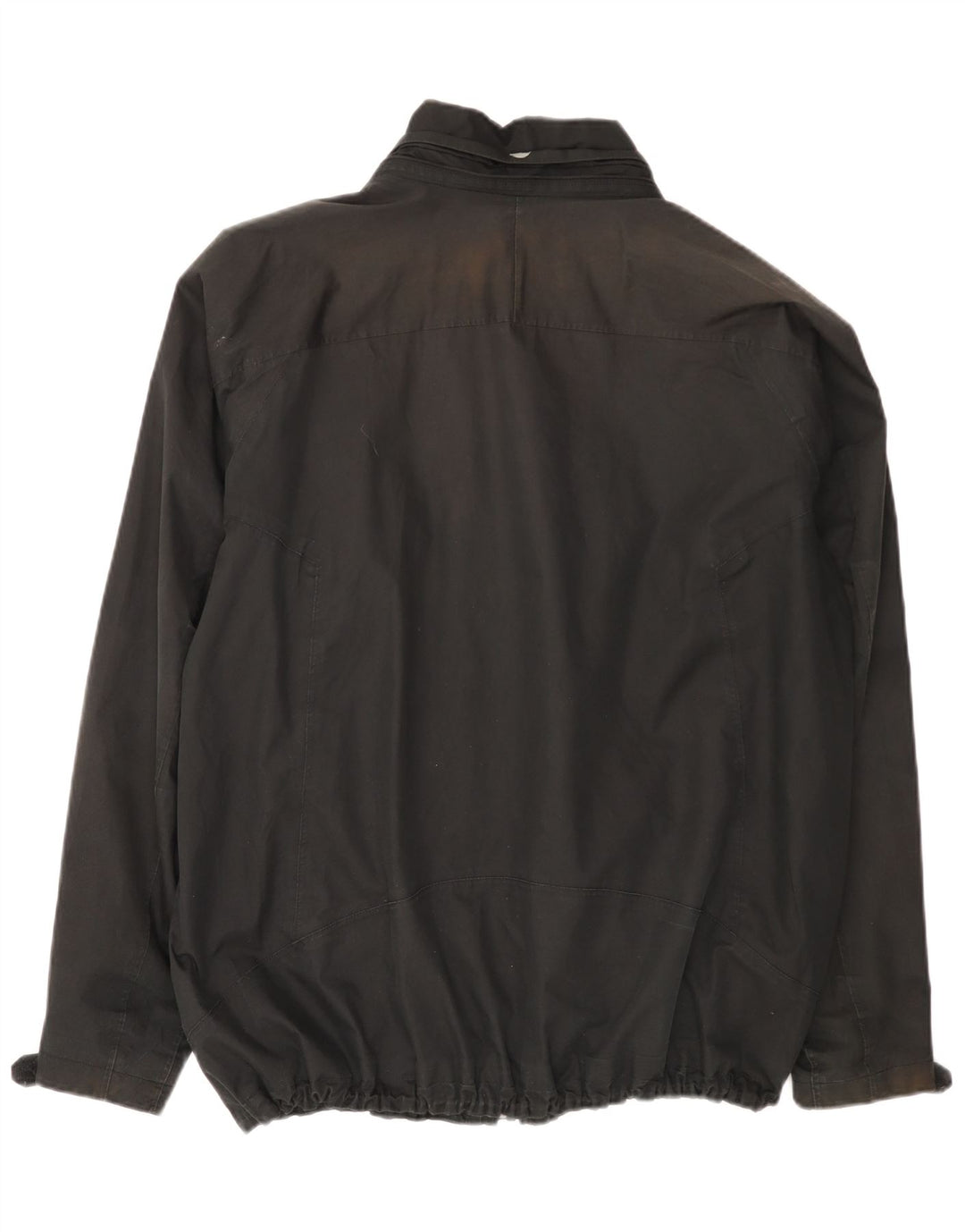 Timberland Herre Windbreaker Jacket UK 44 2XL Sort Bomuld