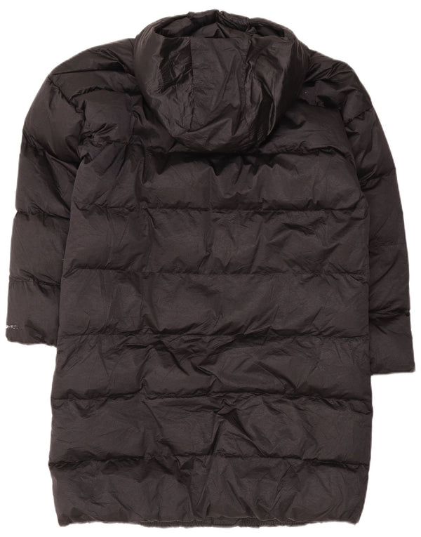 Nike Herre Therma-Fit Polstret frakke med hætte UK 36 Lille sort nylon