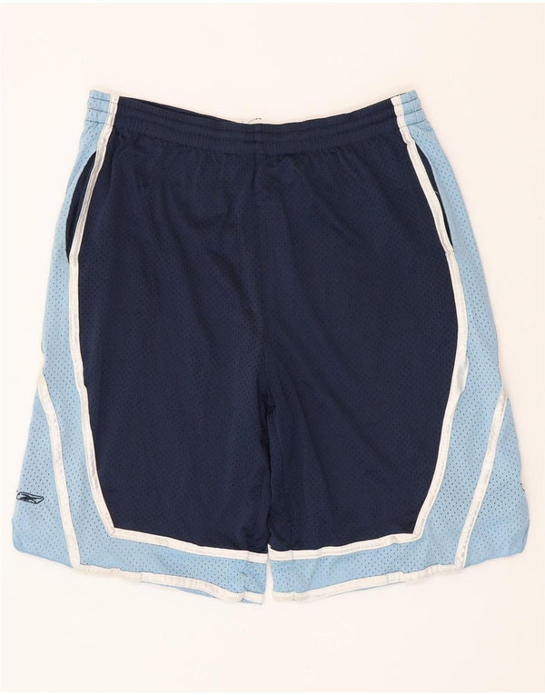 REEBOK Sportshorts til mænd XL Marineblå Colourblock Polyester