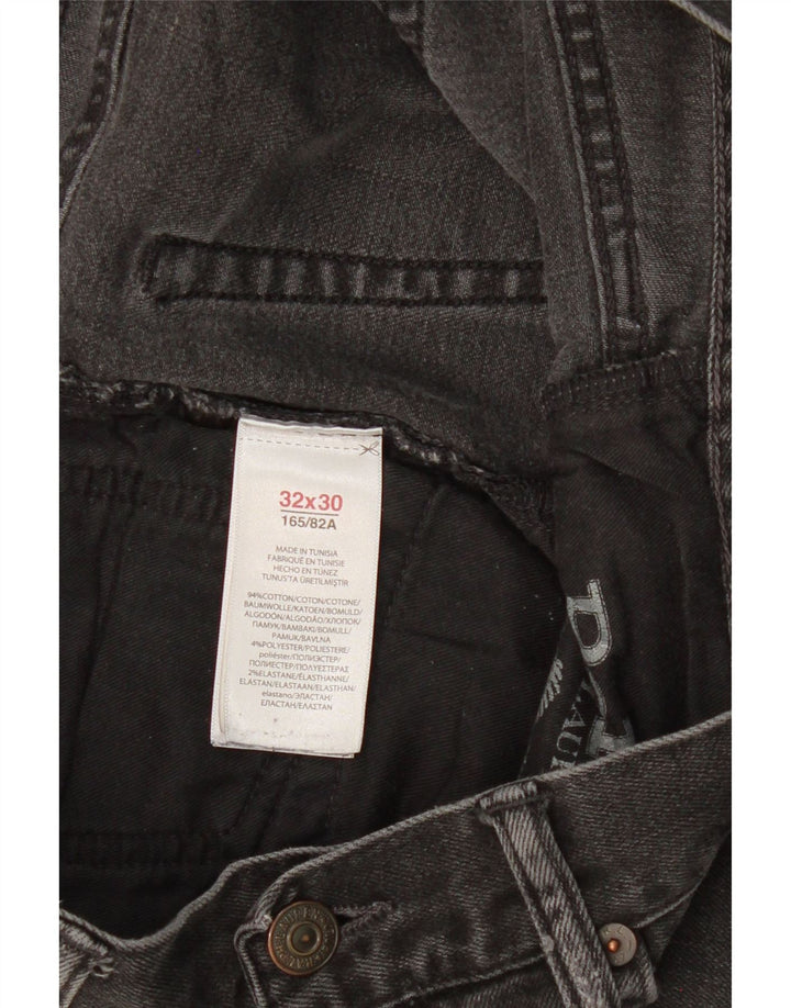 POLO RALPH LAUREN Womens Denim Shorts W32 Large Grey Cotton Vintage Polo Ralph Lauren and Second-Hand Polo Ralph Lauren from Messina Hembry 