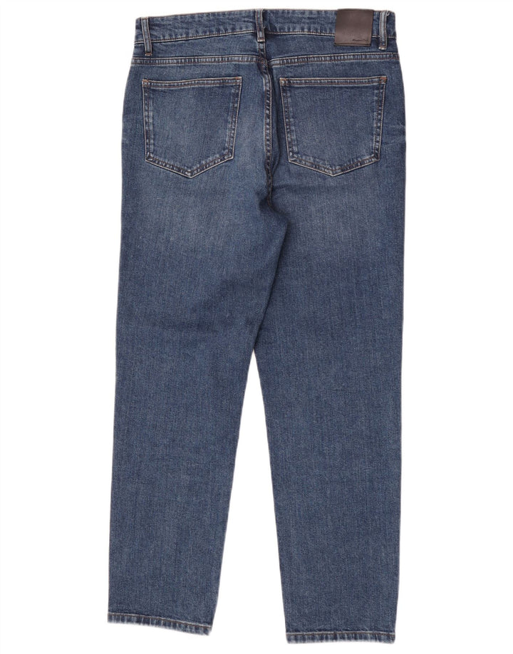 Massimo Dutti Dame Slim Jeans EU 40 Medium W30 L28 Blå