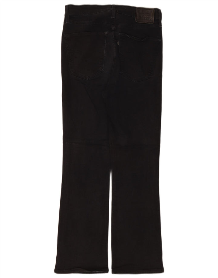 Levi's lige jeans til kvinder W27 L25 sort bomuld