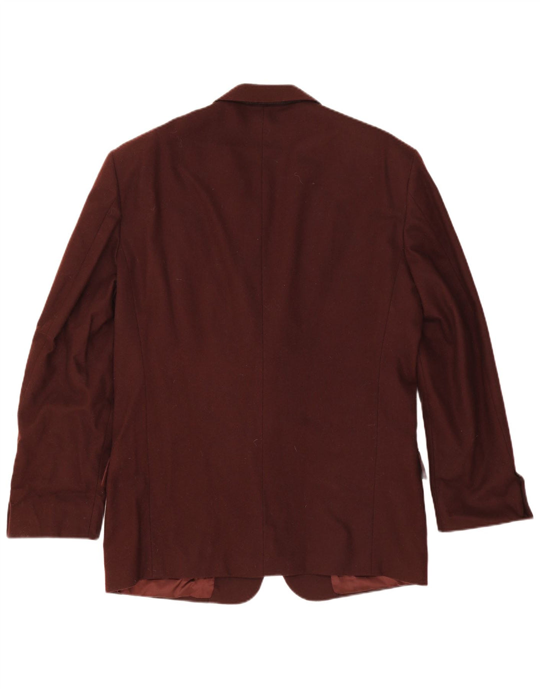 Facis Herre Longline 2-knaps blazerjakke IT 52 XL Burgundy Virgin Wool
