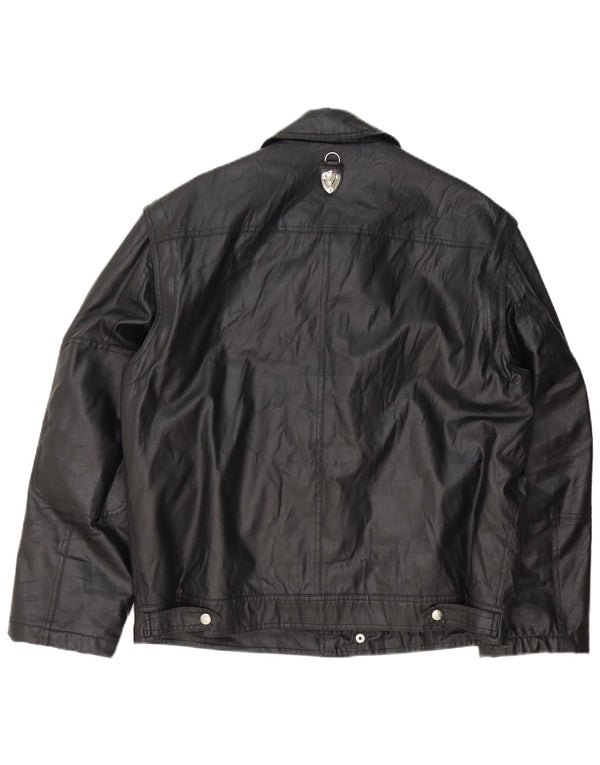 Piero Guidi Herre Utility Jacket UK 42 XL Sort