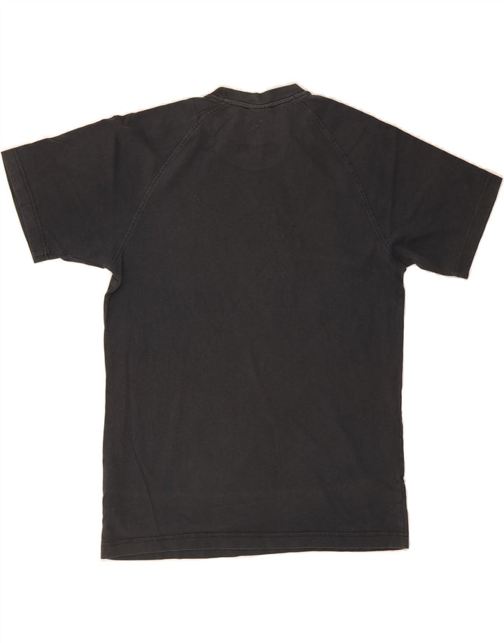 ADIDAS Mens Graphic T-Shirt Top Medium Black Cotton Vintage Adidas and Second-Hand Adidas from Messina Hembry 