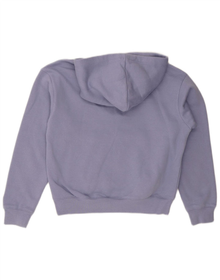 CHAMPION Dame hættetrøje Jumper UK 14 Medium Blue Bomuld