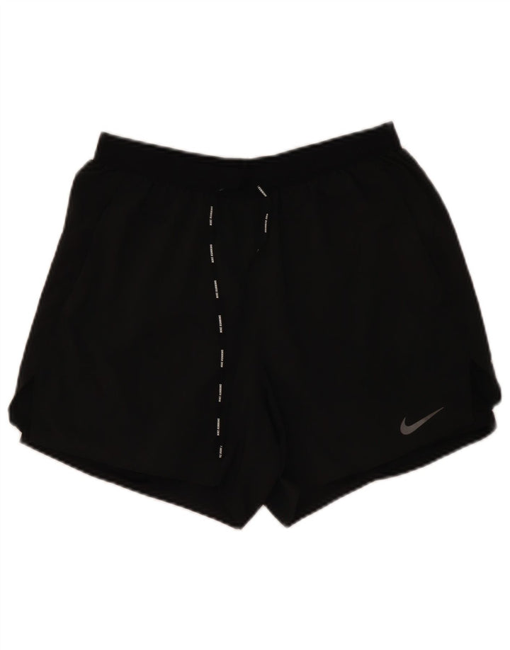 Nike Dame Dri Fit sportsshorts UK 12 Medium Sort