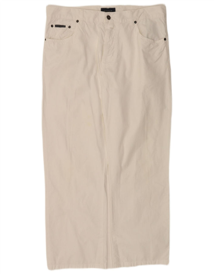 Gant Herre løse jeans W36 L28 Hvid bomuld