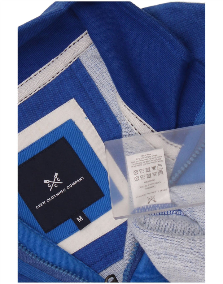 Besætningsbeklædning Herre Zip Neck Sweatshirt Jumper Medium Blå Bomuld