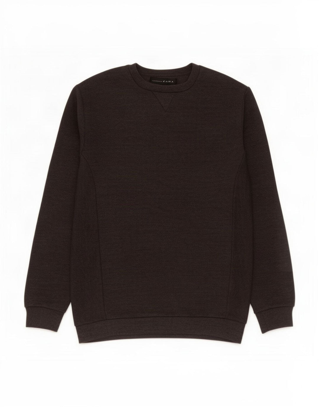 Zara Herre Sweatshirt Jumper Lille Grå Polyester