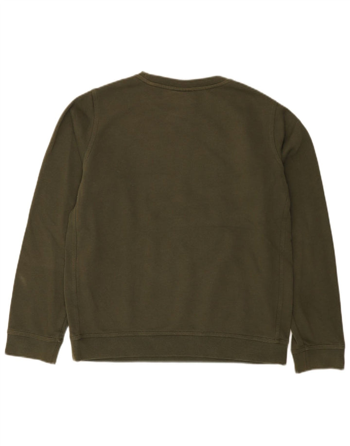 Nike Boys Standard Fit Grafisk Sweatshirt Jumper 13-14 år XL Khaki