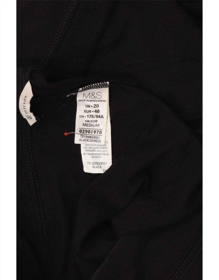 Marks & Spencer Træningsdragtsbukser til kvinder UK 20 2XL Sort