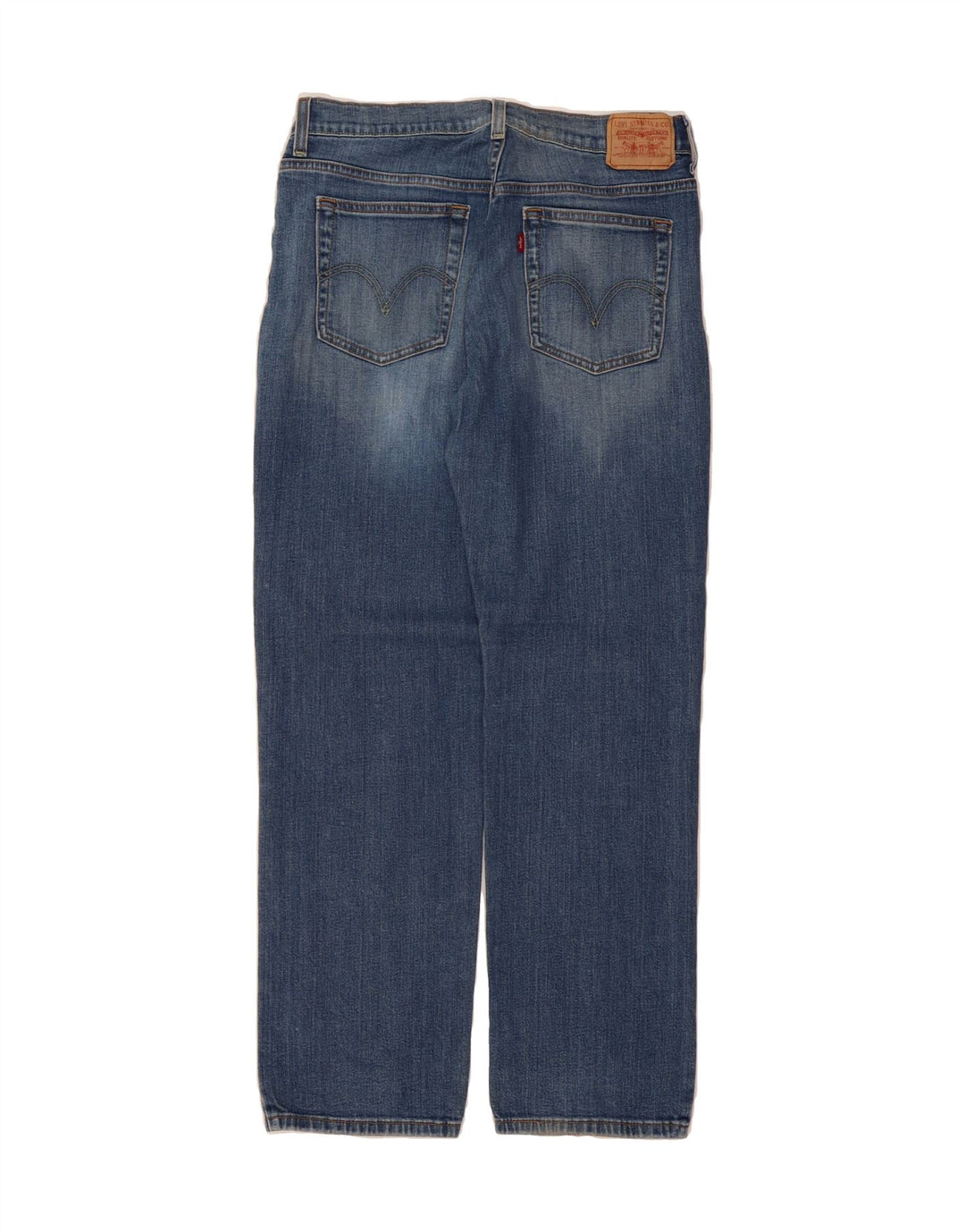 LEVI'S Womens 505 Straight Jeans US 10 Large W32 L30 Blue Cotton Vintage Levi's and Second-Hand Levi's from Messina Hembry 
