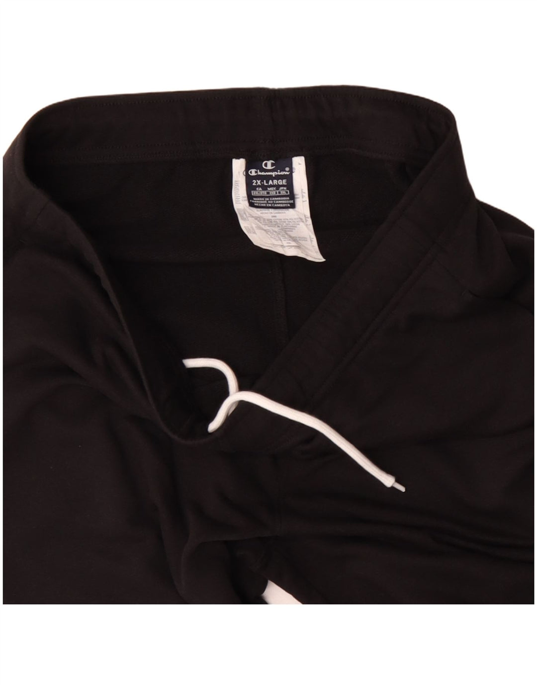 Champion Herre træningsdragt Bukser Joggers 2XL Sort Bomuld