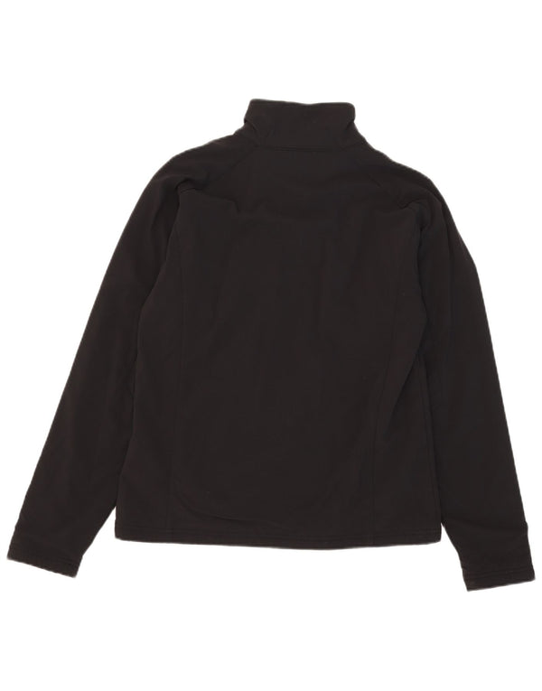 Fila træningsdragt topjakke til kvinder UK 14 Stor sort nylon